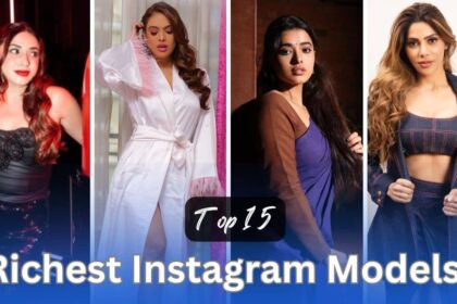 top 15 richest Instagram models in India in 2024